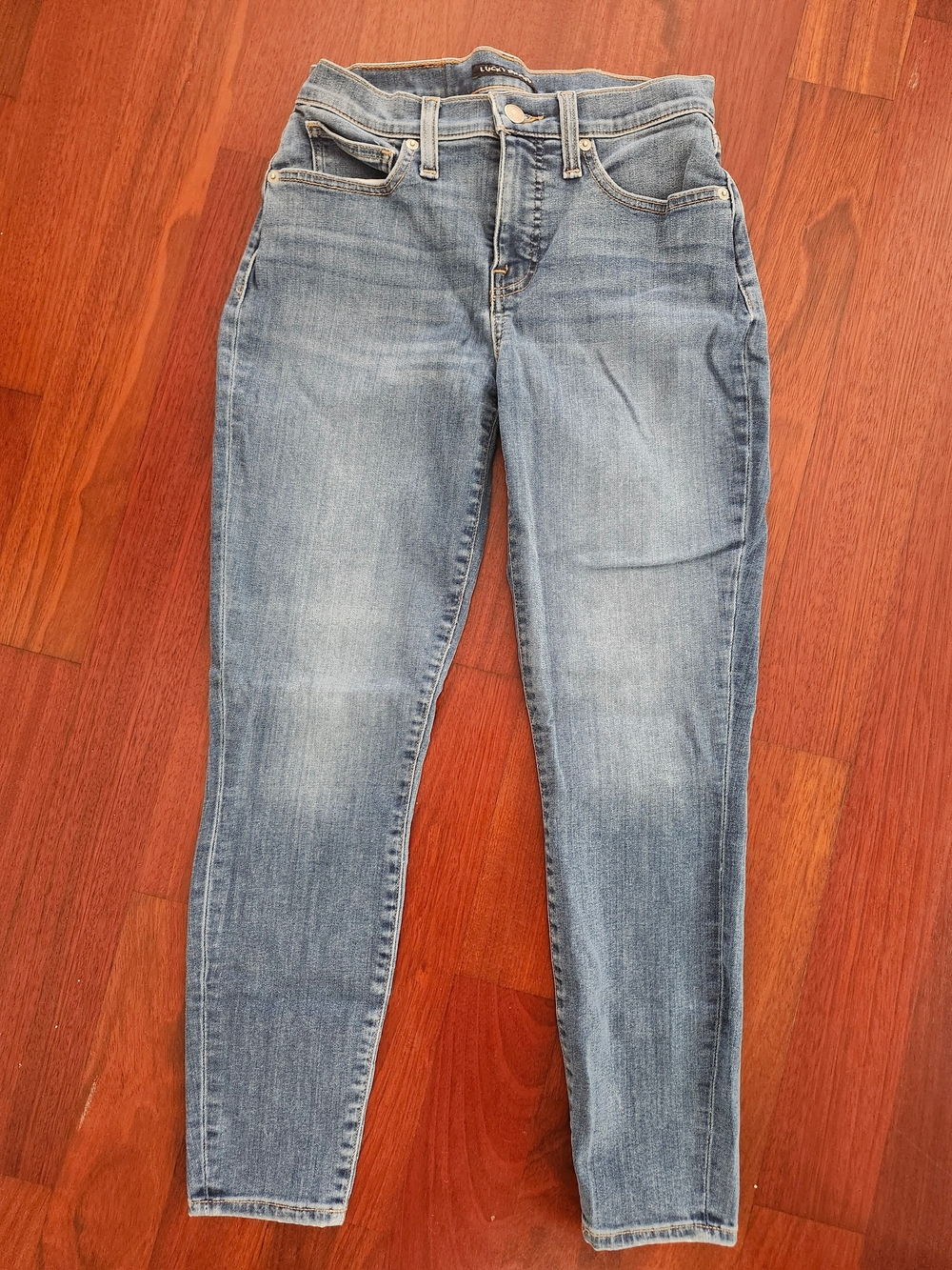 Lucky Jeans Mid Rise Ava Skinny Jeans
